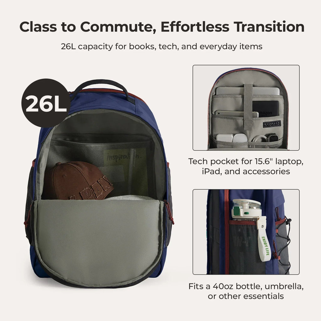 Focus 15.6" Laptop Backpack