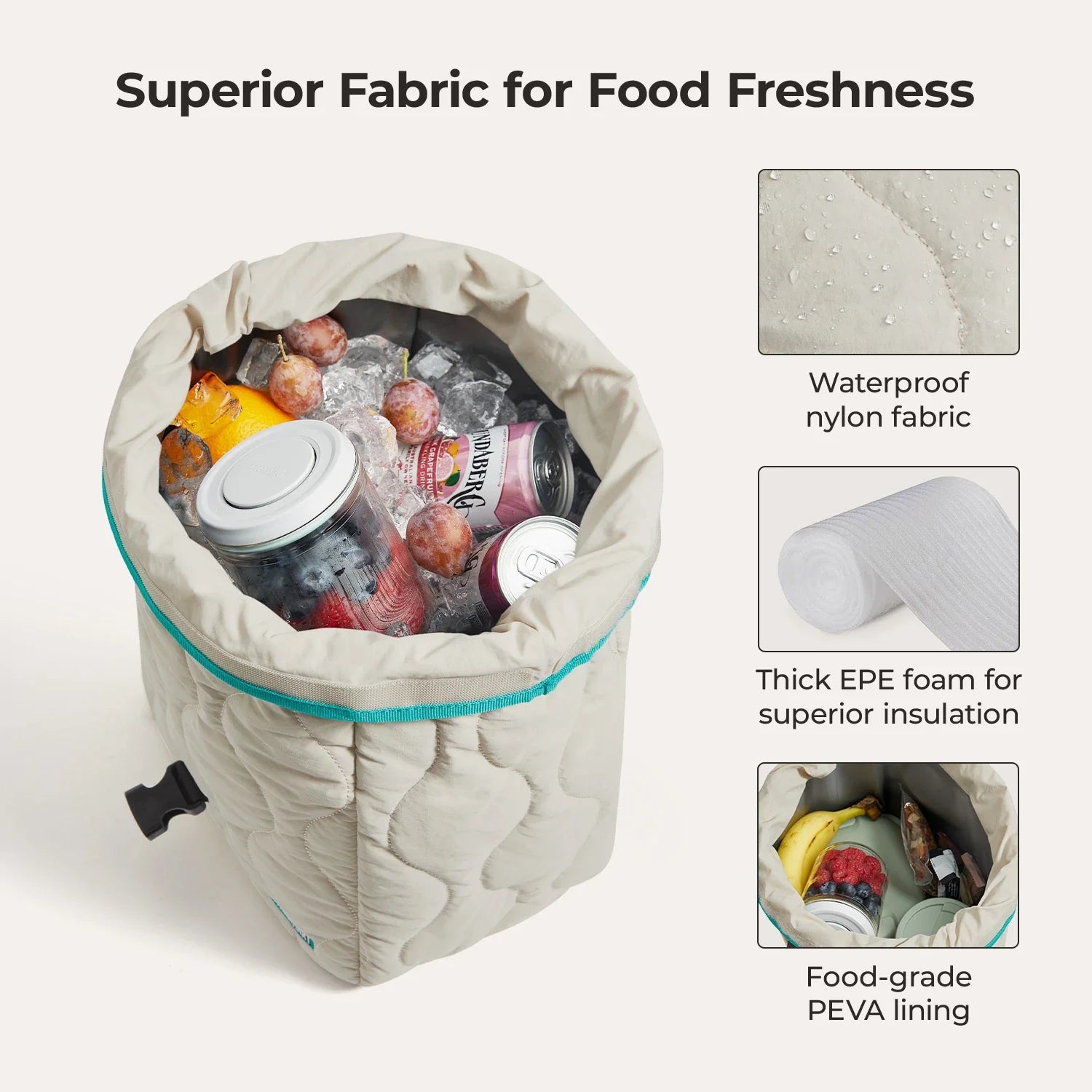 (FREE GIFT) Paz Roll Top Lunch Bag