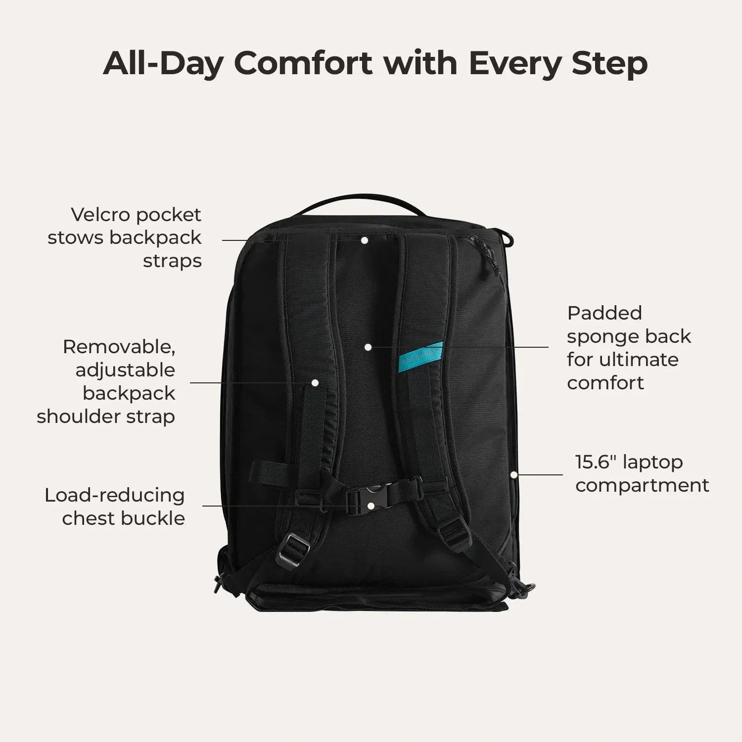 Paz 43L Duffle Backpack