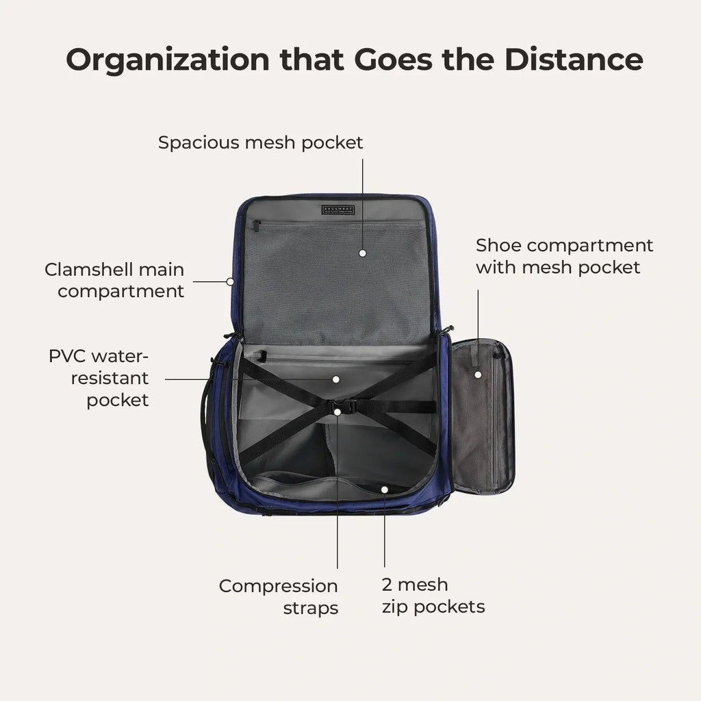 Paz 43L Duffle Backpack