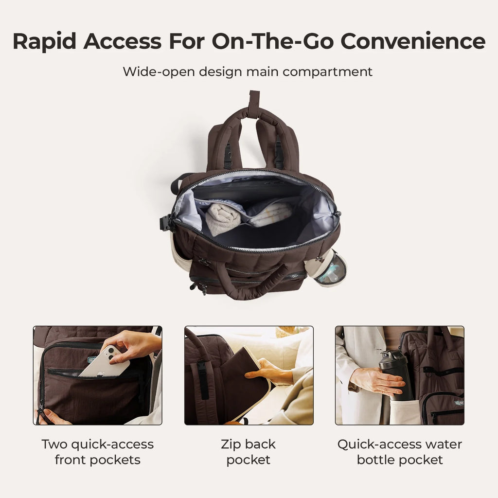 Paz 25L Diaper Backpack