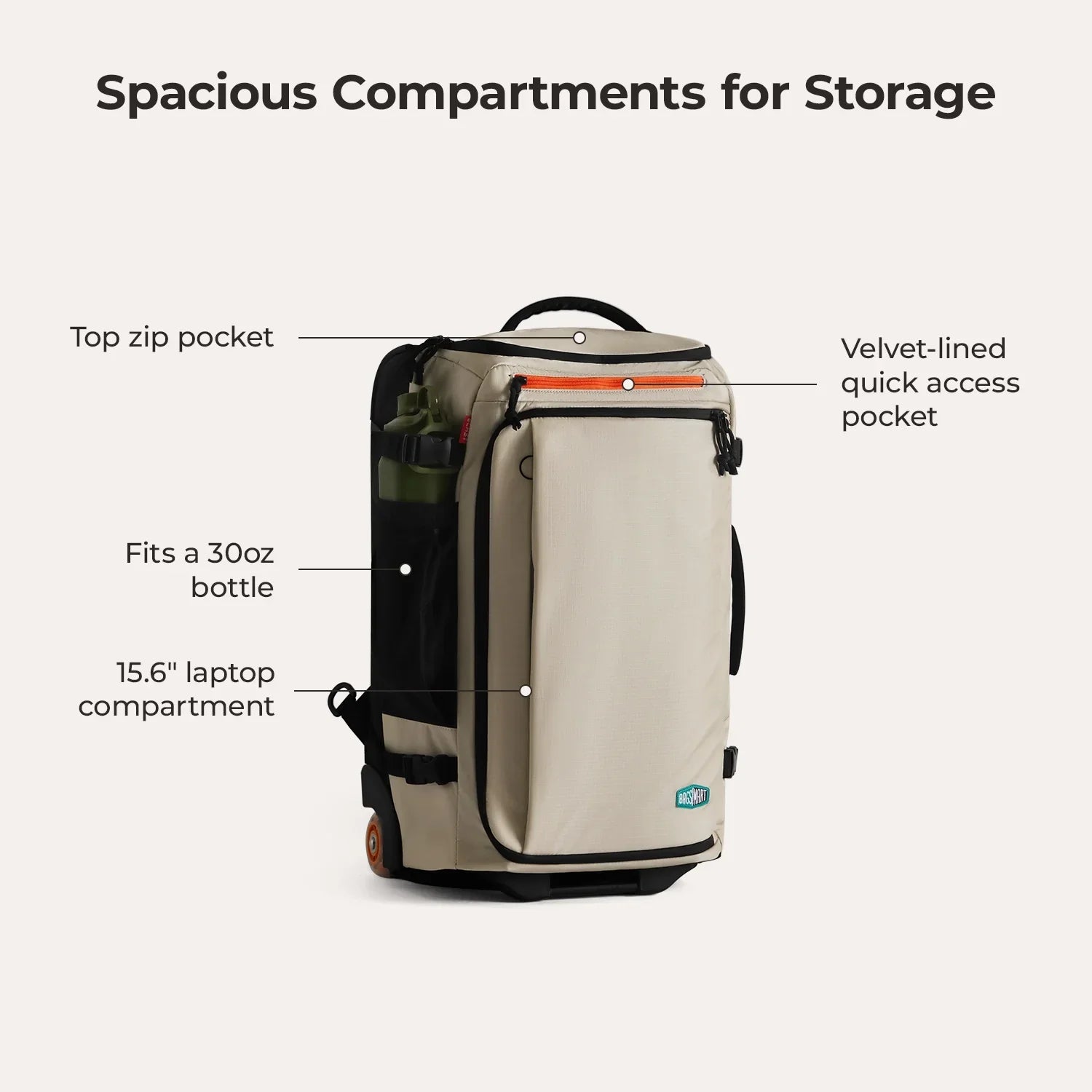 Blast 43L Roller Backpack