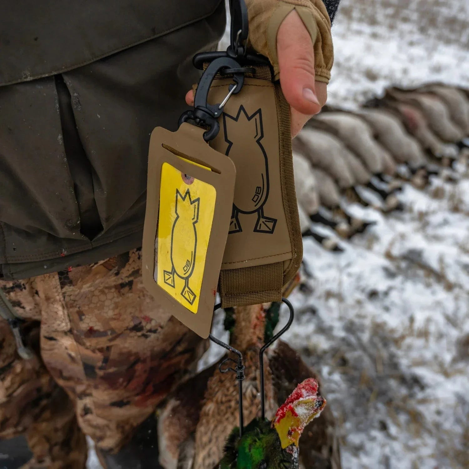 Dive Bomb Waterproof Hunting ID Holder - Durable, Field-Ready License & Permit Pouch