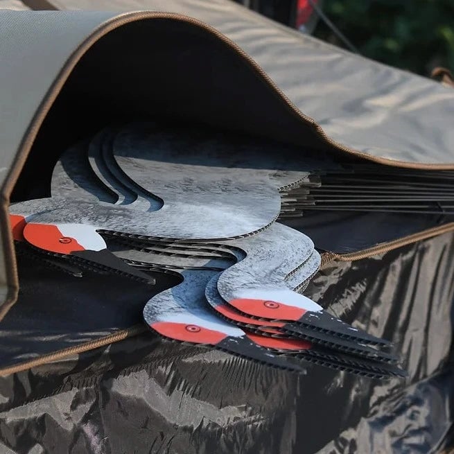 Heavy-Duty C2 Crane Silhouette Decoy Bag - Spacious 5 Dozen Capacity for Hunting