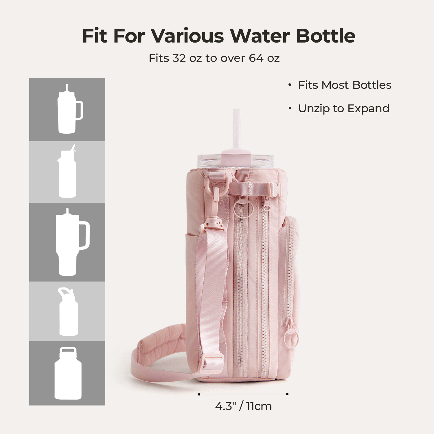 (FREE GIFT) Paz Water Bottle Sling