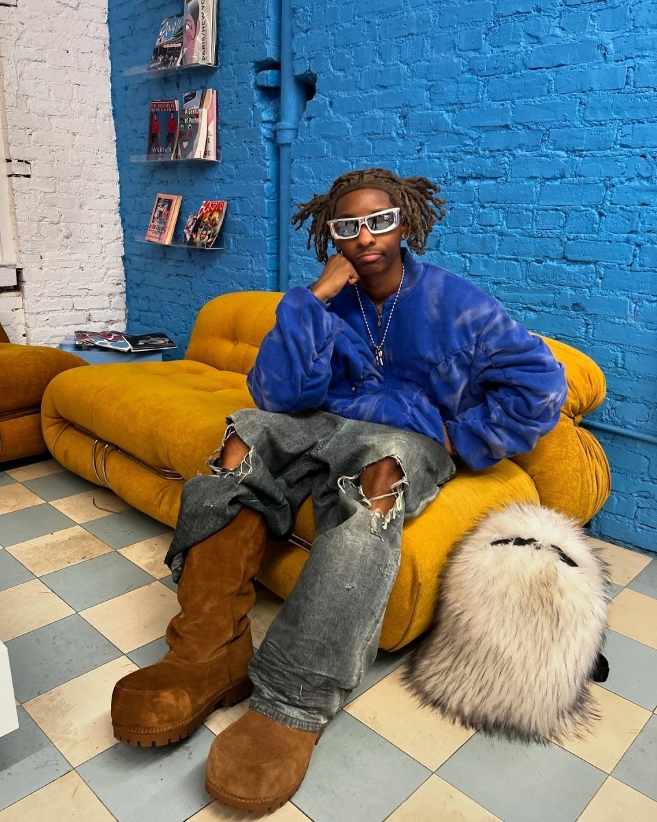 Lost Series Plush Backpack - Soft Faux Fur Unisex Medium Size with Zipper Closure