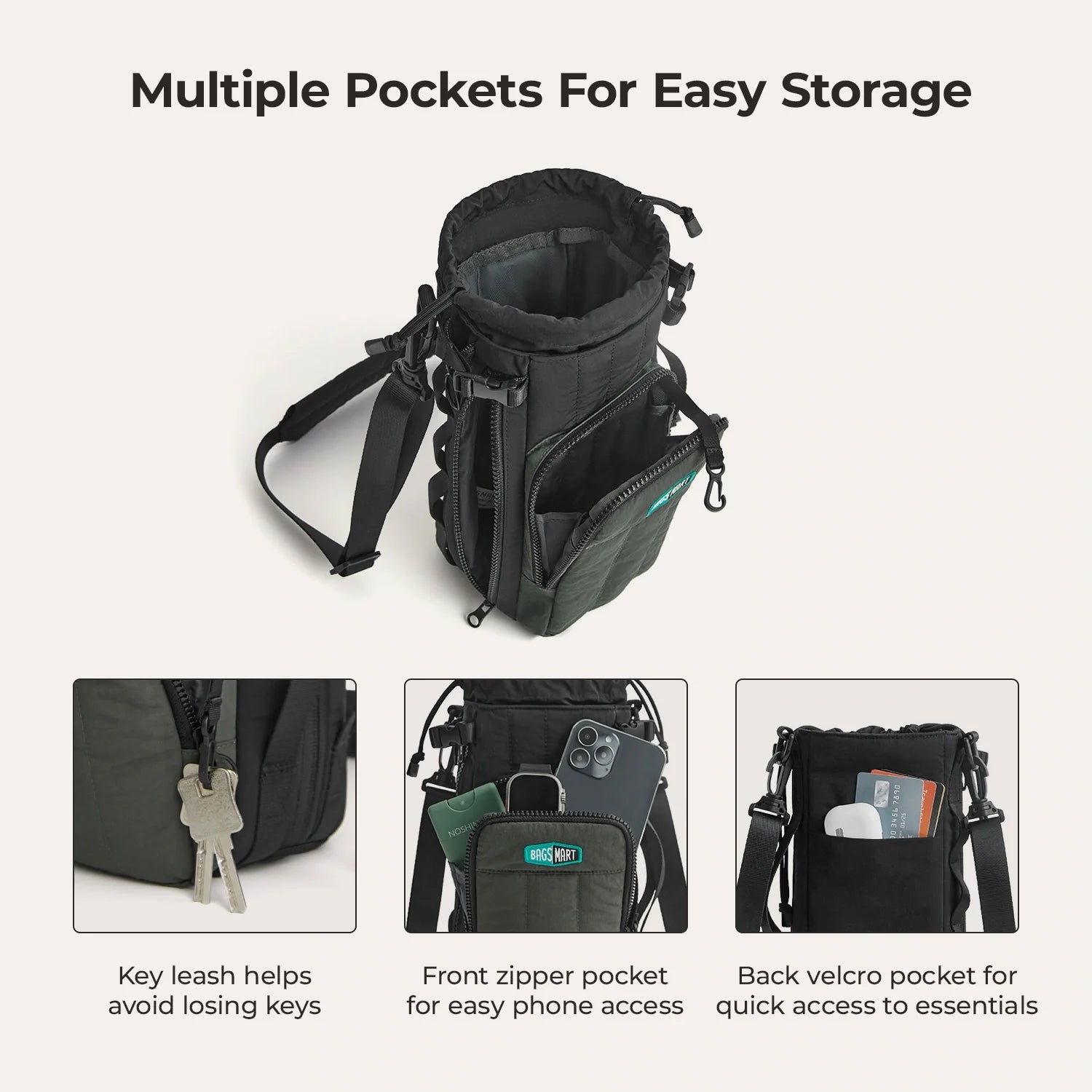 Paz Water Bottle Sling