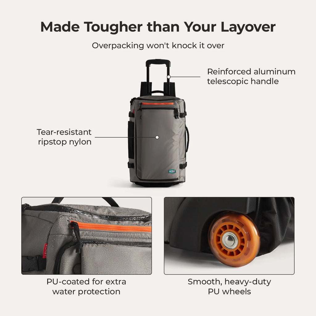 Blast 43L Roller Backpack