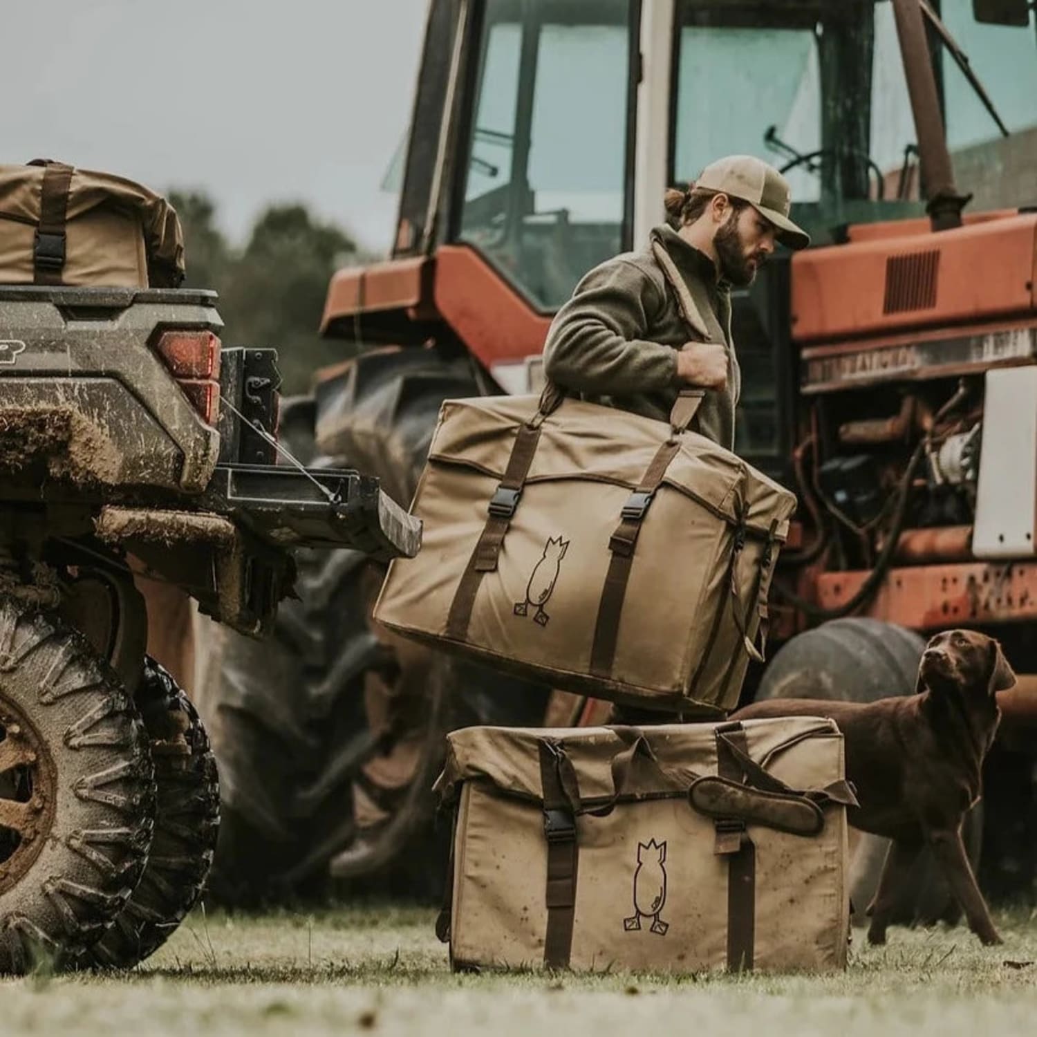 Dive Bomb Silhouette Decoy Bag - Heavy-Duty, Spacious, Durable Hunting Storage for 5 Dozen Decoys