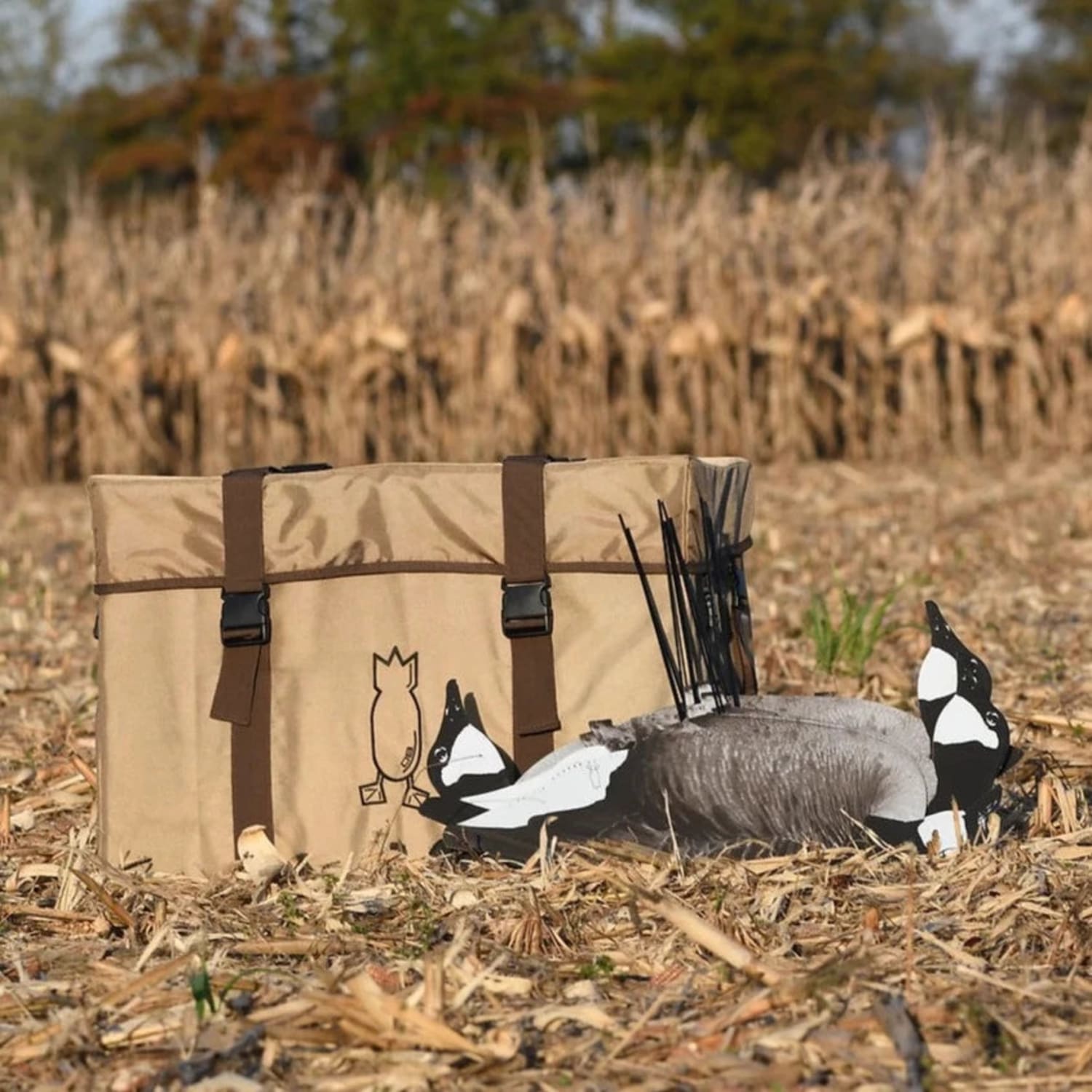 Dive Bomb Silhouette Decoy Bag - Heavy-Duty, Spacious, Durable Hunting Storage for 5 Dozen Decoys