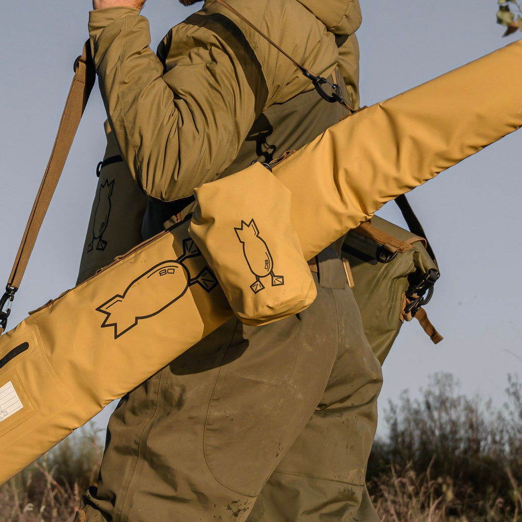 Dive Bomb Waterproof Shotgun Shell Pouch - 100% Waterproof Ammo Bag for Hunters