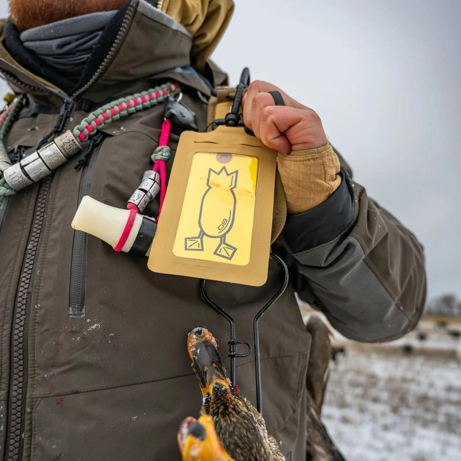 Dive Bomb Waterproof Hunting ID Holder - Durable, Field-Ready License & Permit Pouch