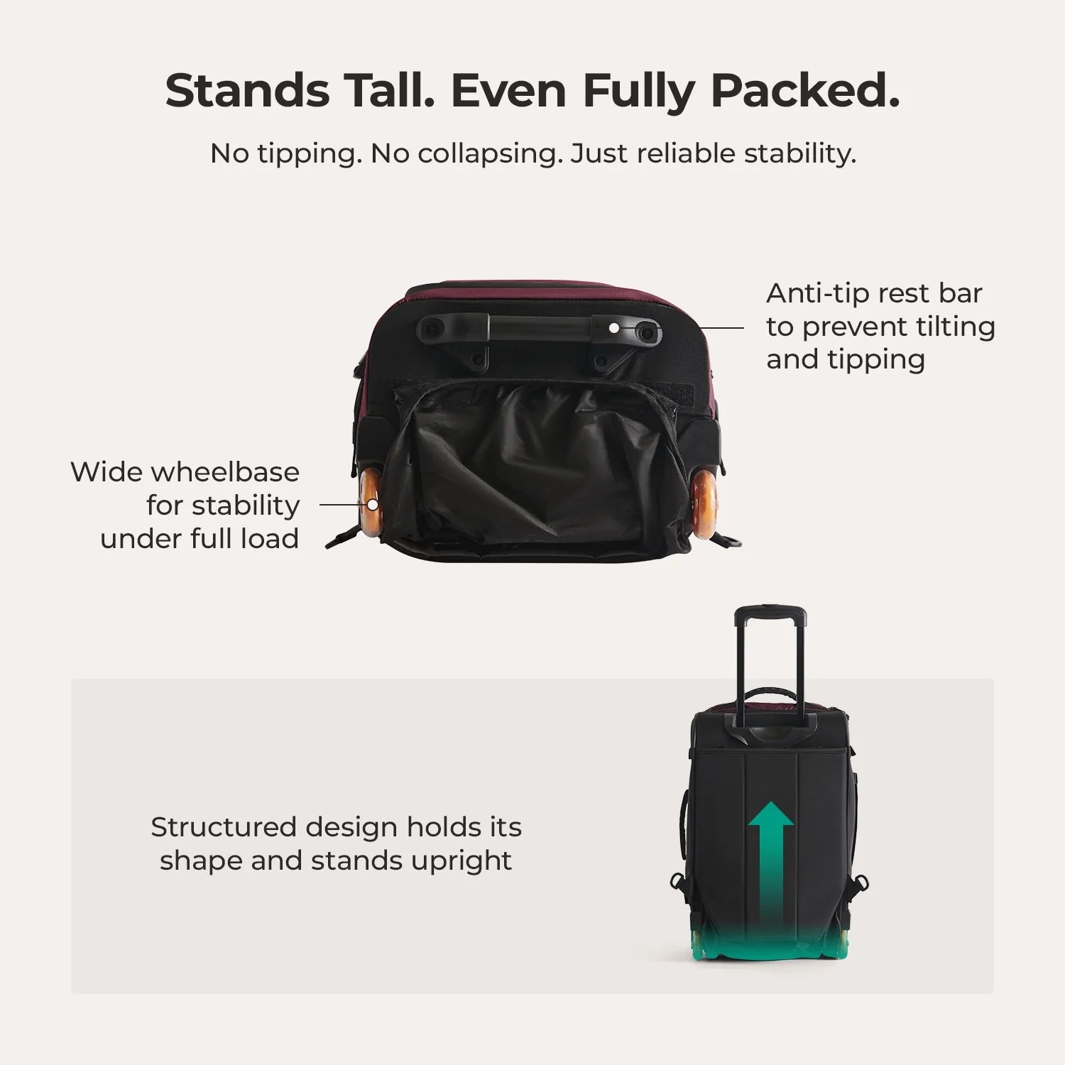Blast 43L Roller Backpack