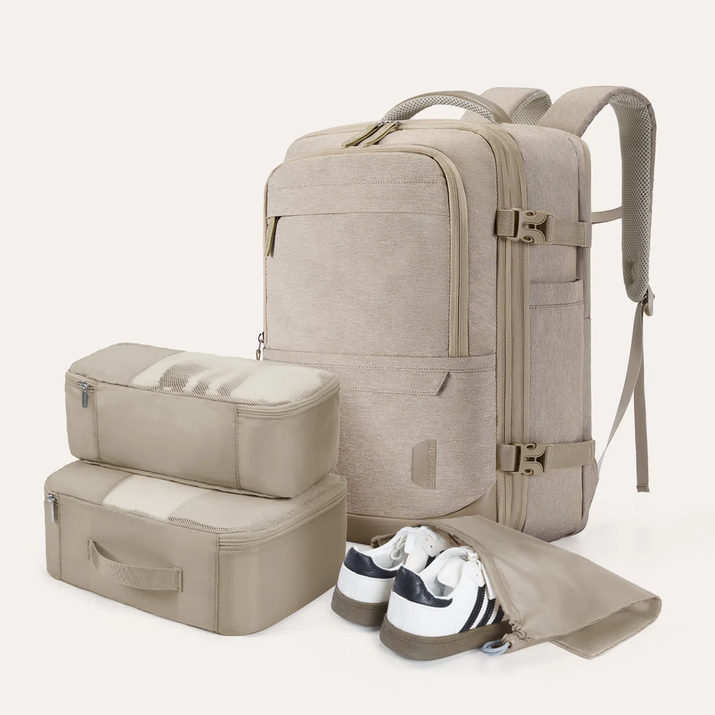 Falco 40L Expandable Airline Approved Carry On Travel Backpack