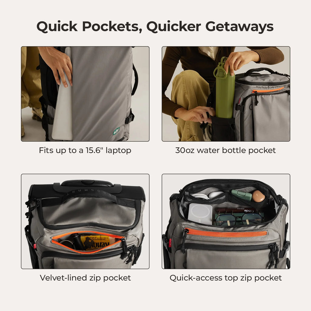 Blast 43L Roller Backpack