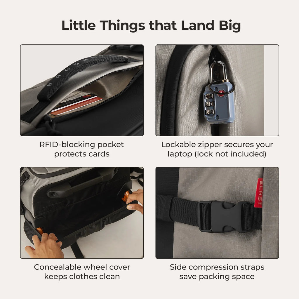 Blast 43L Roller Backpack